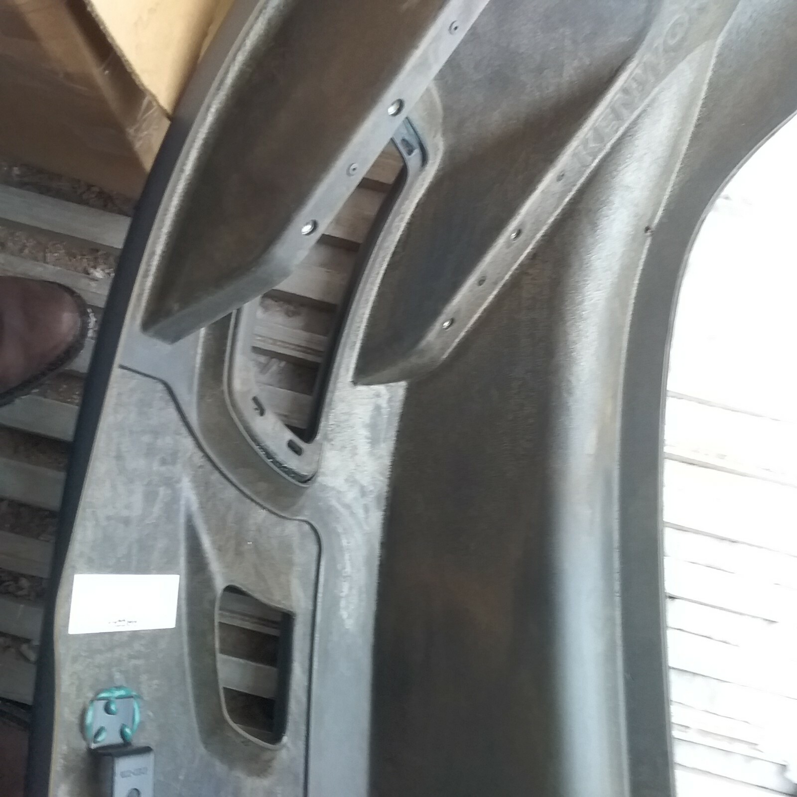 OEM KENWORTH T660N71-1162-611R Bumper End Molded RH PRM N71-1154-610R/