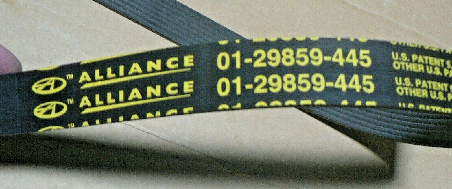 ALLIANCE BELT-FAN 01-29859-445 8 RIB EPDM POLY 1445MM