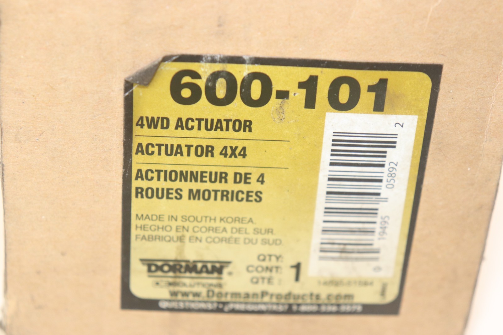 Dorman 4WD Actuator 600-101 – New Old Stock