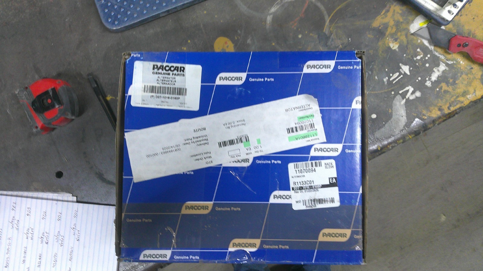 NEW GENUINE PACCAR OEM ALTERNATOR for KENWORTH ~ D27-1016-0160P