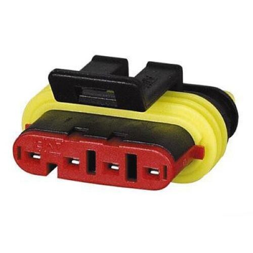 2 x Durite Superseal 1.50mm Female Receptacle Housing – 4 Way
