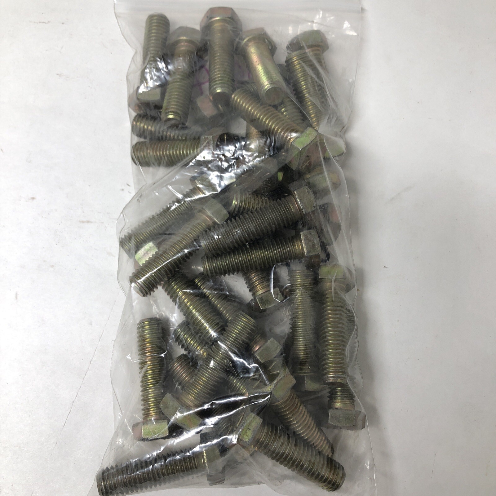 1/2″-13 X 1-3/4″ Yellow Zinc Grade 8 Hex Bolt – Lot of 32