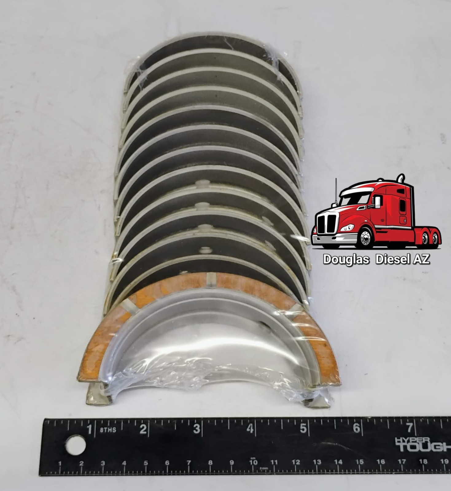 MAIN BEARING SET .25mm for CAT 3116 / 3126 / C7. PAI# 370091 Ref# 1450162 7C6971