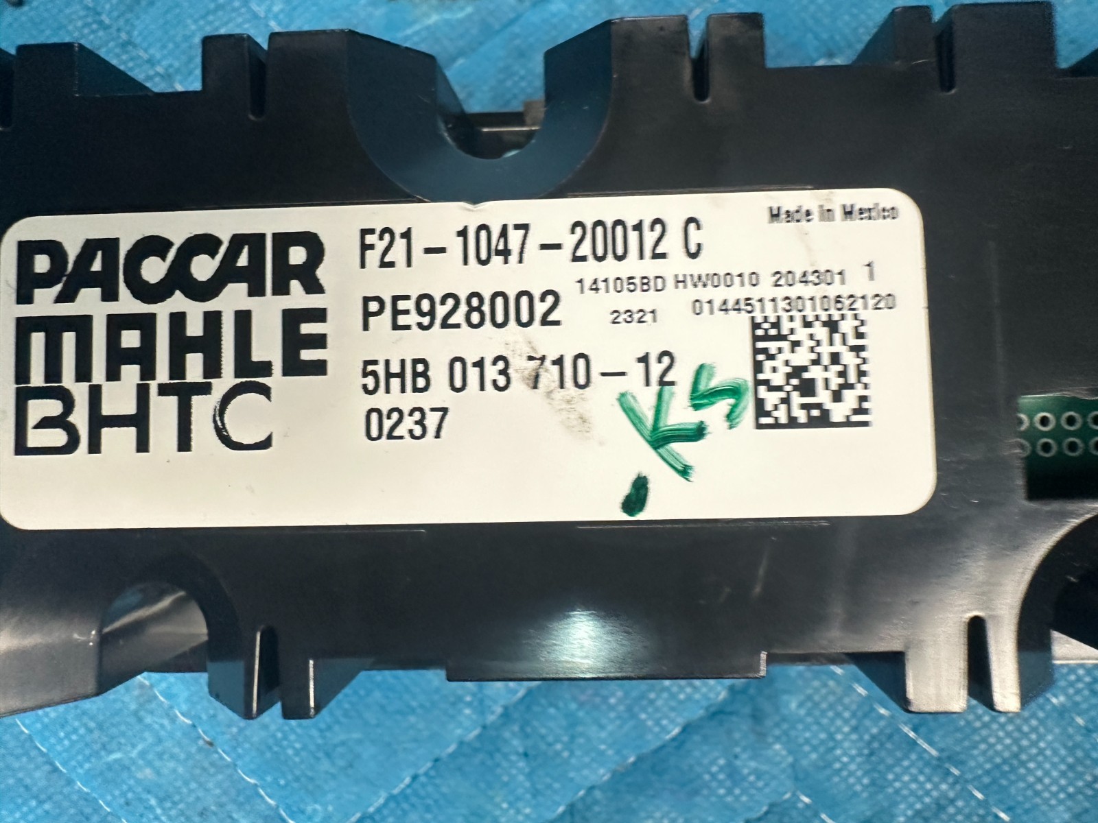 OEM Kenworth T680 Paccar Mahle HVAC Temperature Control Switch 2022