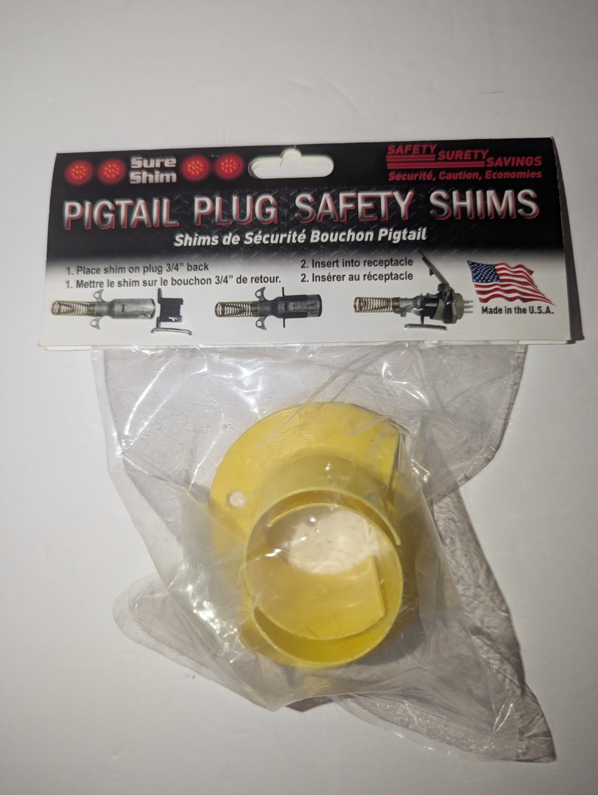 Sure Shim Pigtail Plug Safety Shim Kit Secure Electrical Connection All Trailers