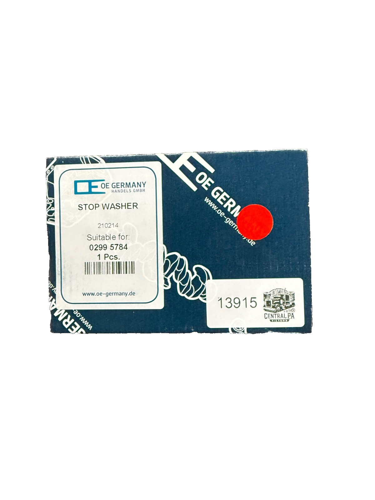 OE Germany Stop Washer P/N: 0299 5784 210214