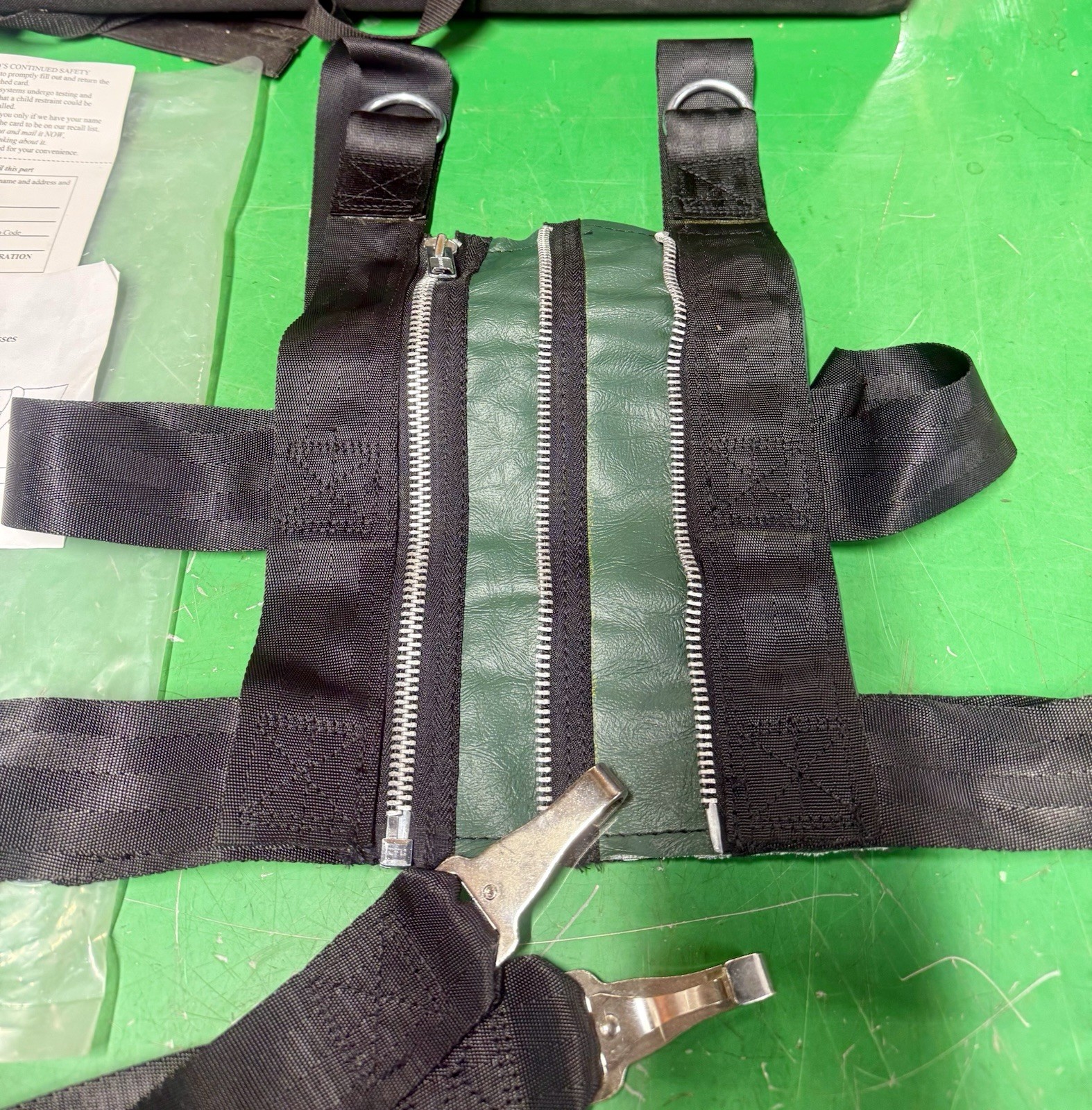 SCHOOL BUS PART CO SE-1032A-4 SECUREMENT VEST W/ SEAT MOUNTS ⚡FS⚡