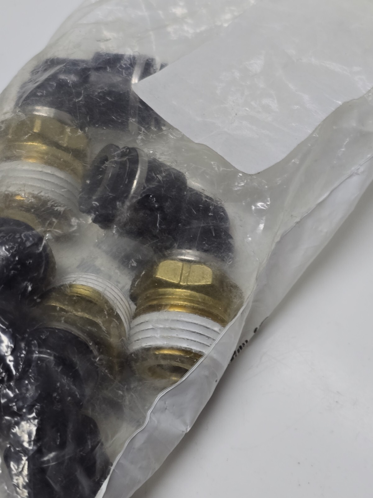 5 Pack Imperial 98746 DOT 90° Male Elbow Air Brake Push To Connect 3/8 × 1/2