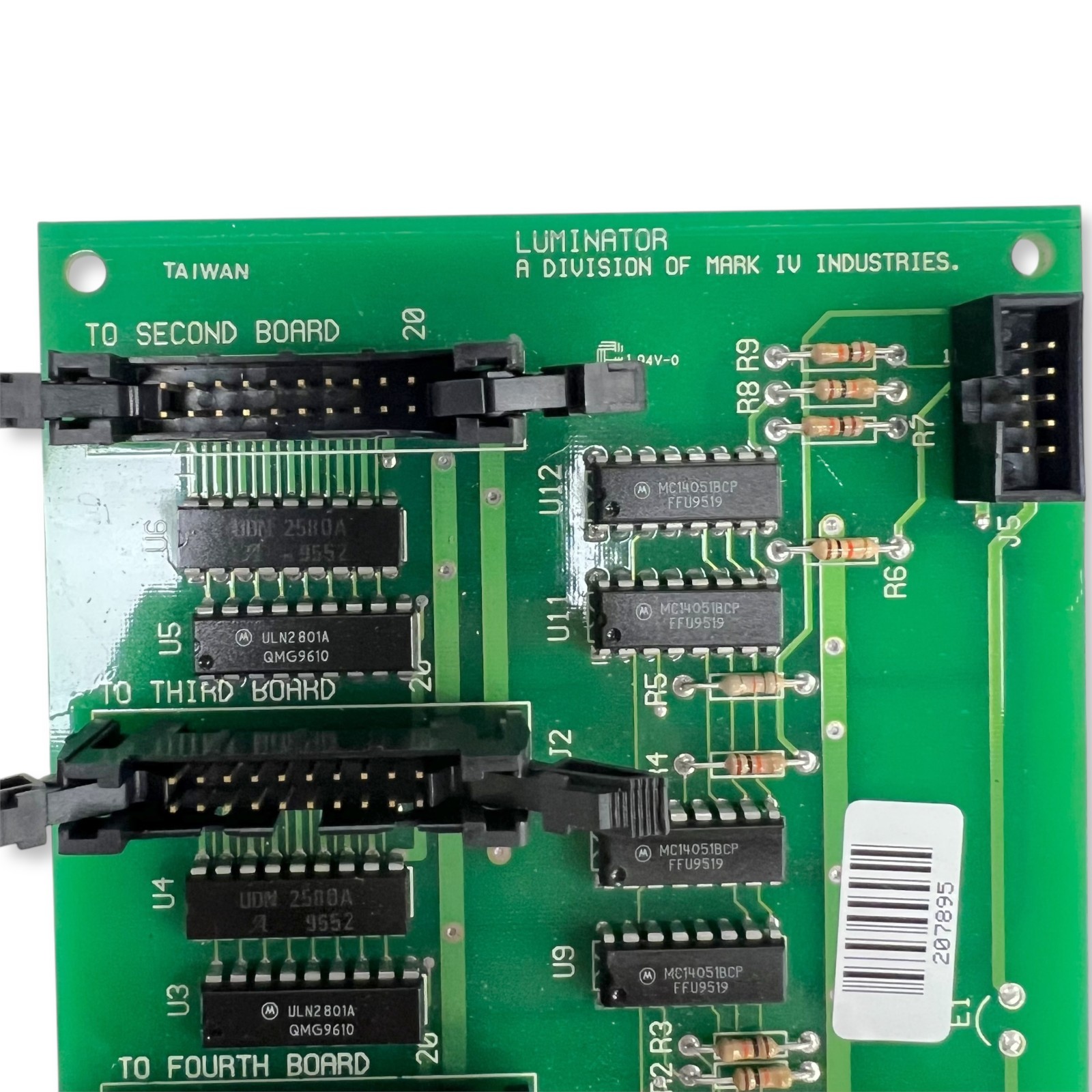 Luminator Mark IV Flip Dot Matrix Expansion Board PCB 500110-001 REV C