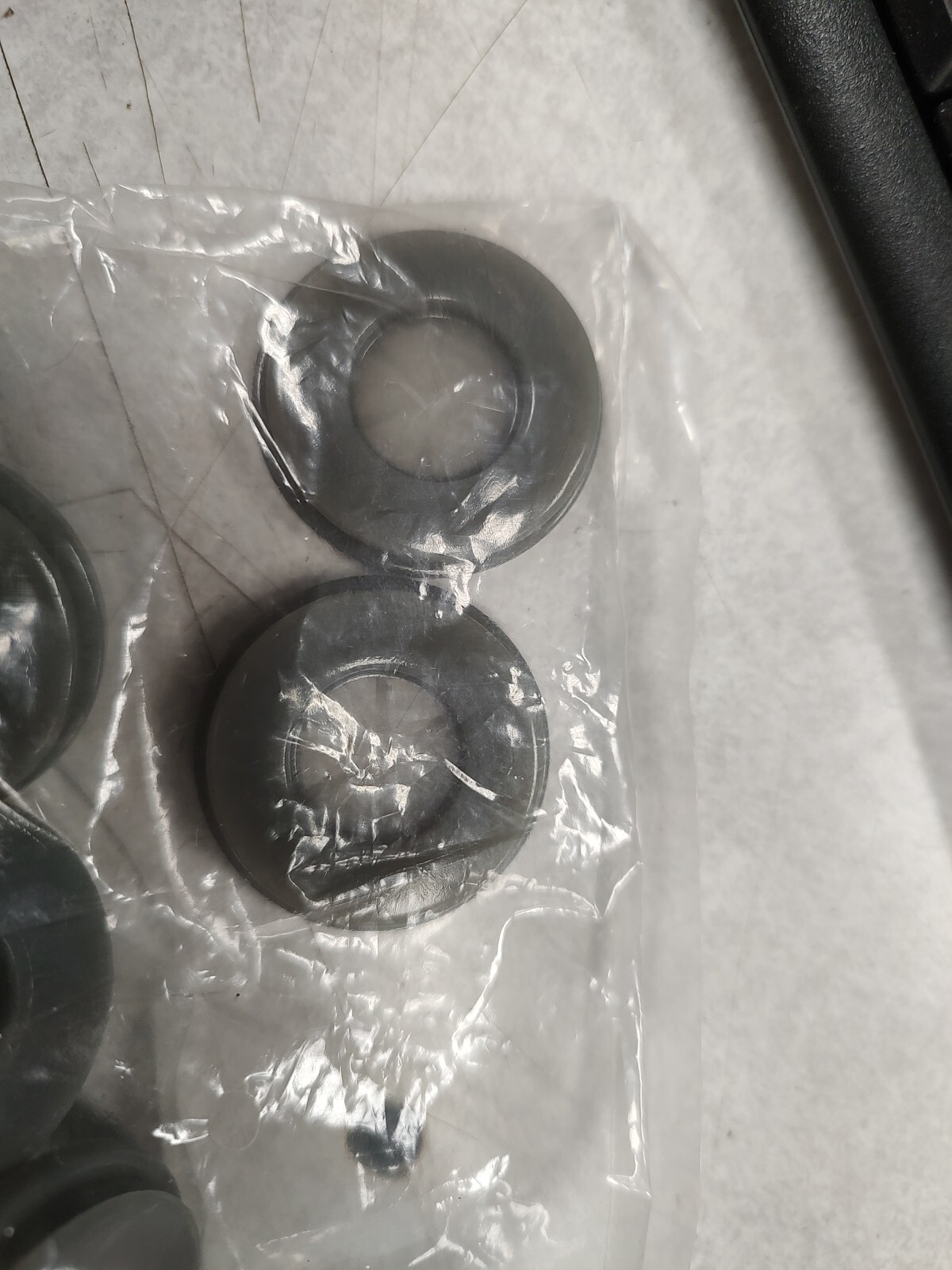 (QTY of 2) Phillips 12-0167 Gladhand Seals Gray Poly For Use With Filter Screens