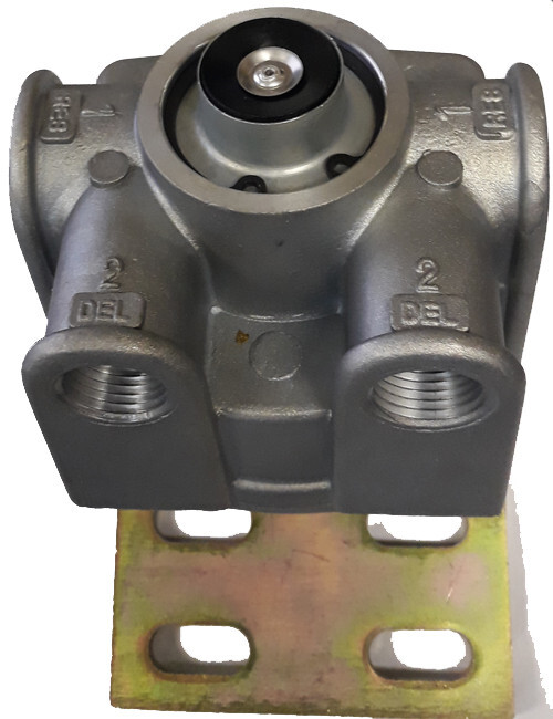 103009 R-12H Relay Valve Horizontal 2 Delivery Ports H-30266