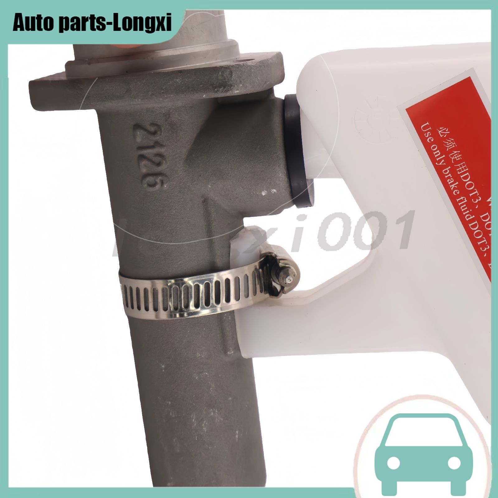 New Clutch Master Cylinder Fits PACCAR E17-6011 Reservoir 1000284701AM