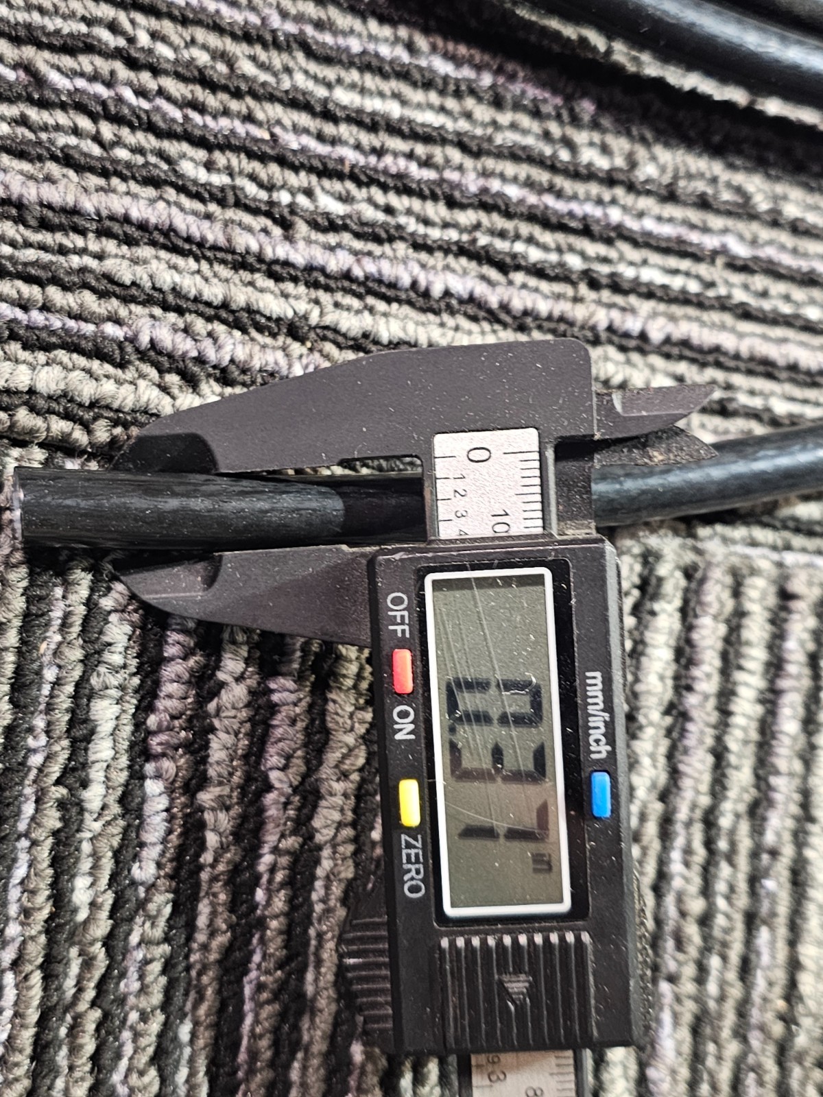 50FT Tramec Sloan Air Brake Hose 3/8″ Fixed 3/0″ OD Black