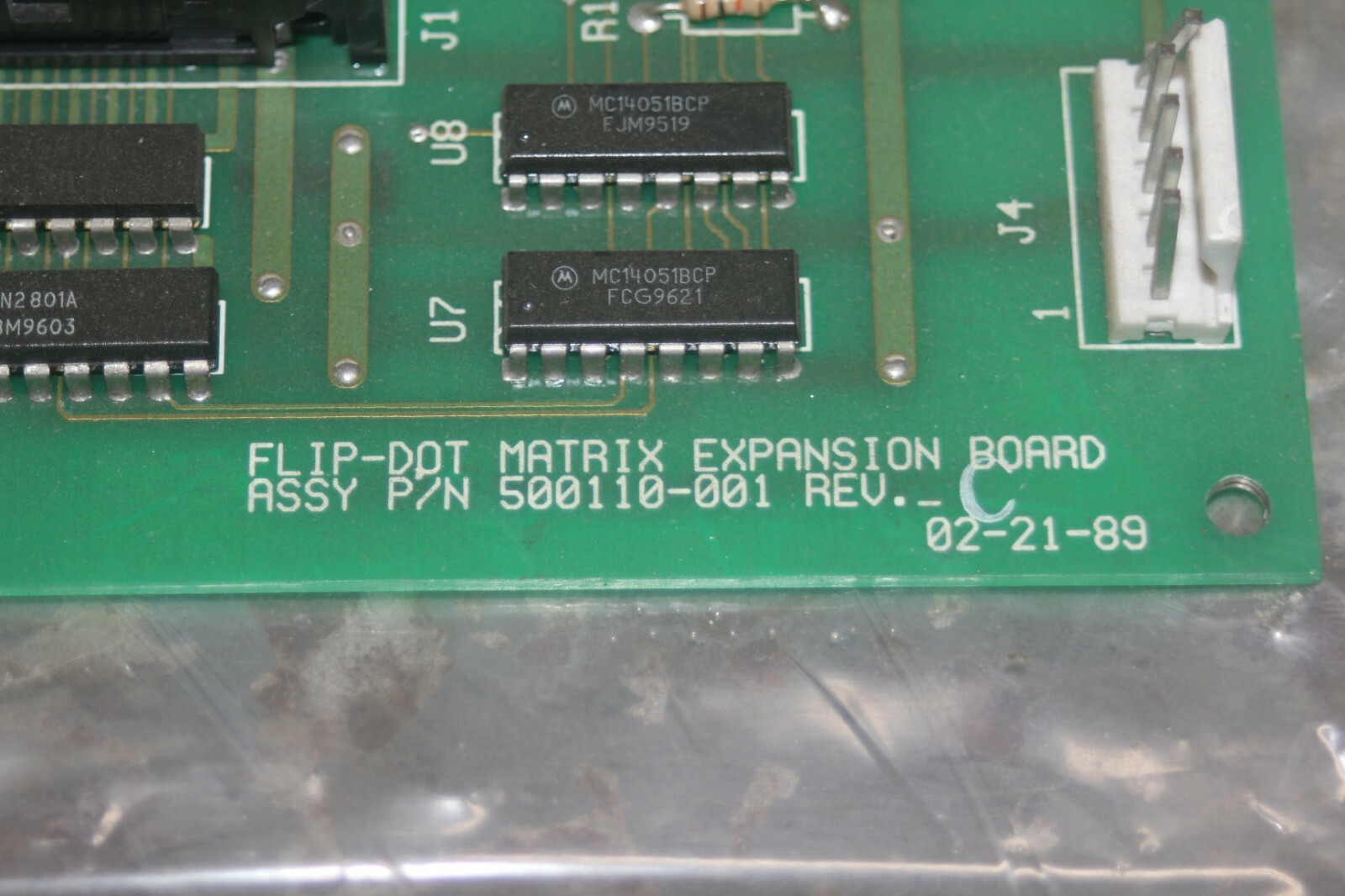 Luminator Flip-Dot Matrix Extension Board Assy. 500110-001