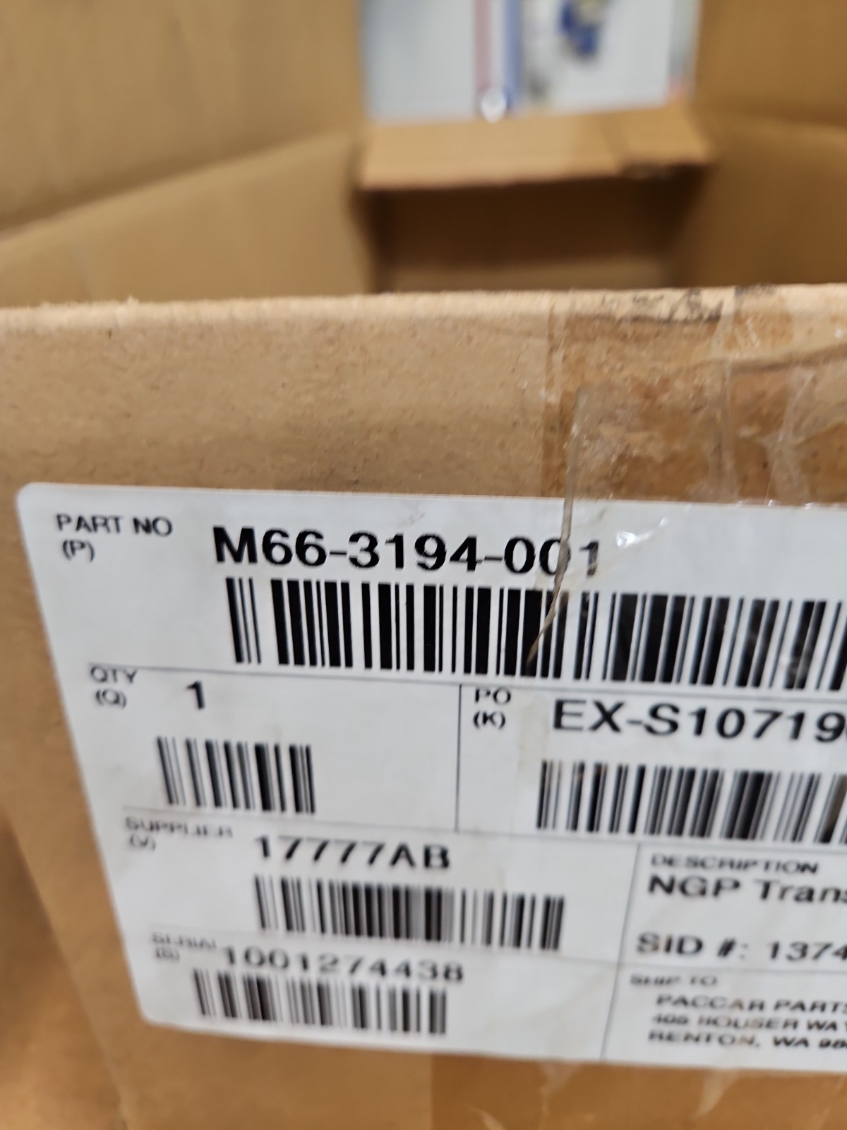 M66-3194-001 Paccar Oem Exhaust 5″ Steel