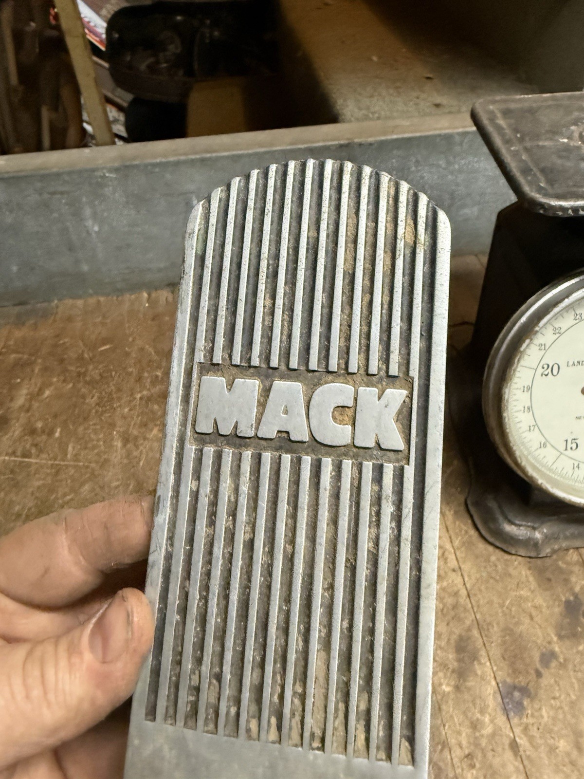 Vintage OEM Mack Semi Truck Tractor Trailer Gas Accelerator Foot Pedal Parts USA
