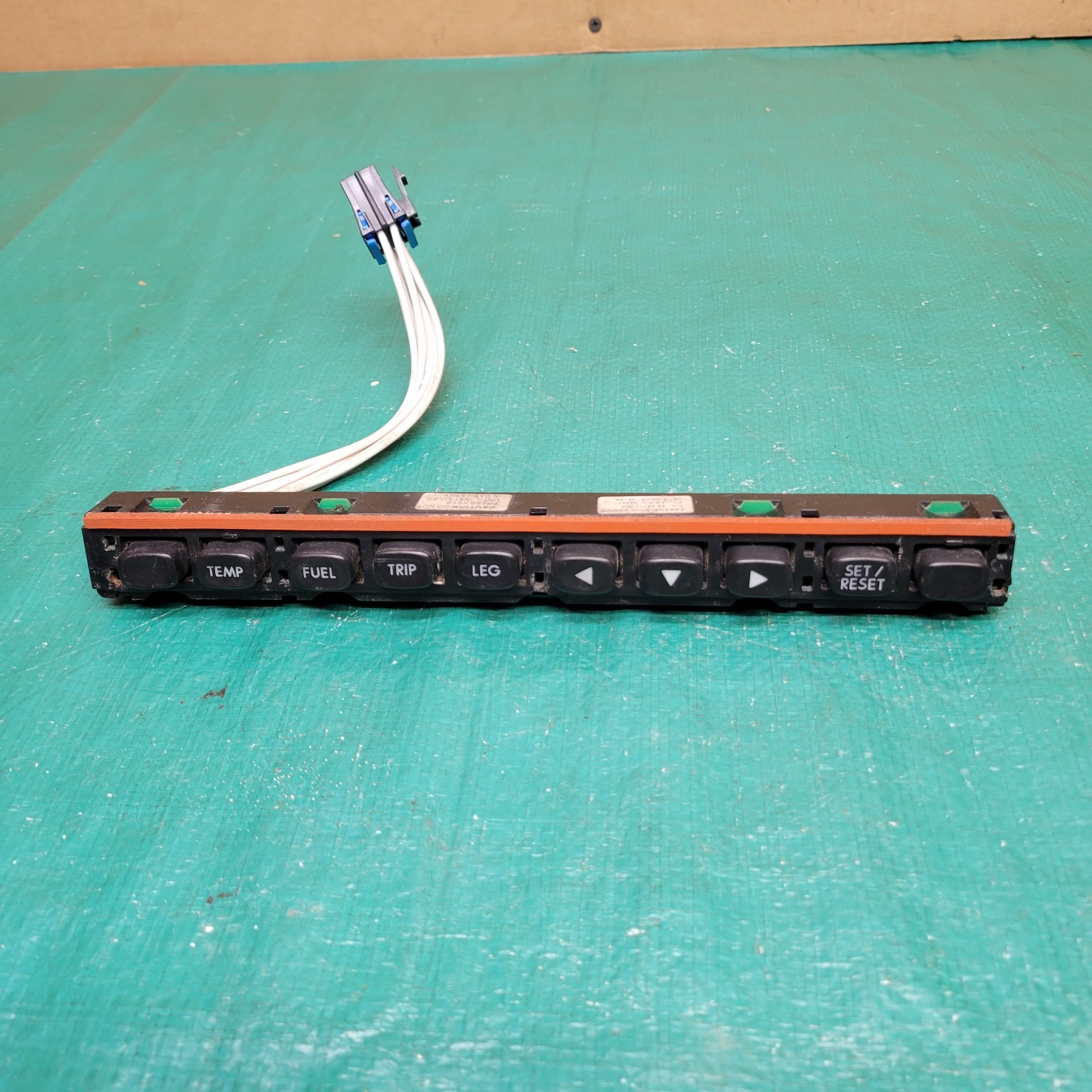 Freightliner Pollak Switch Button Strip 22-45710-003 32247