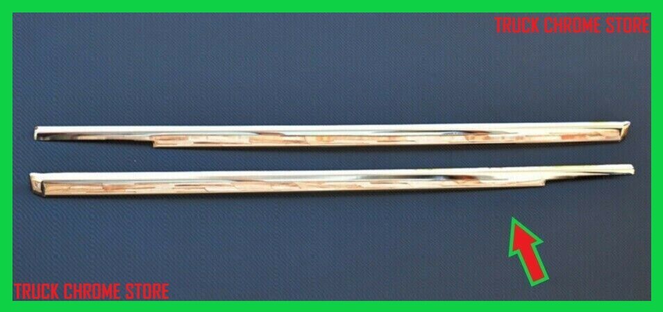 Scania NG SC S/R 2016 UP WINDOW LATH CHROME Stainless Steel 2 Pieces.