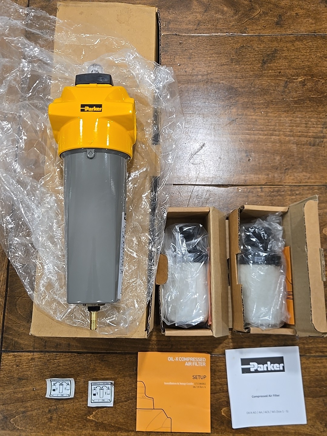 Parker Hannifin AOP015CFNI Line Filter With Extra Filters