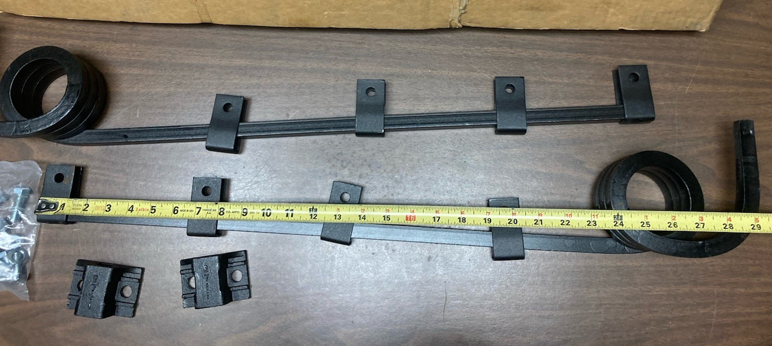 Betts Mudflap Hangers Bracket Holders Set Black Coil B23 Mudflap Bracket B711