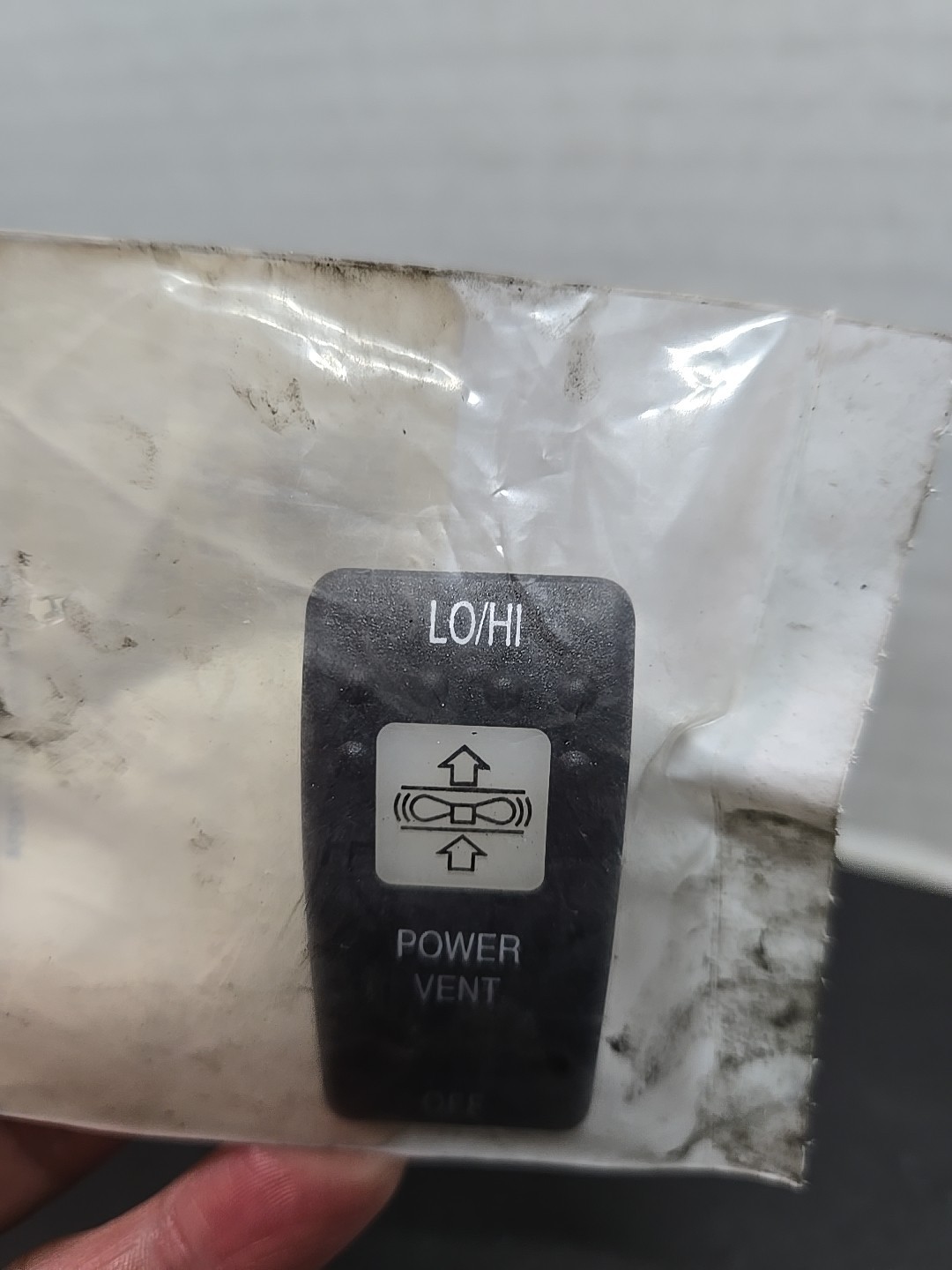 NOS International 446553035 Actuator, Switch Rocker “Power Vent “