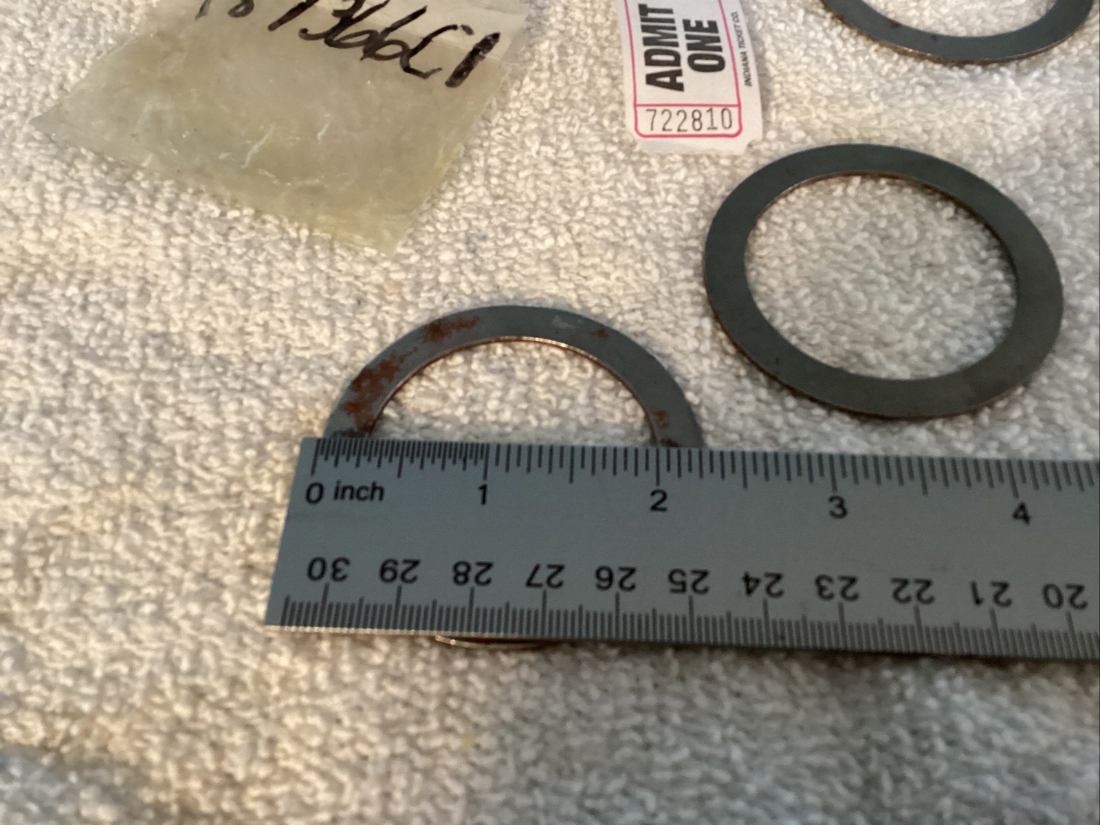 INTERNATIONAL 487366C1 SHIMS 3 PIECES 1/16 thick NOS