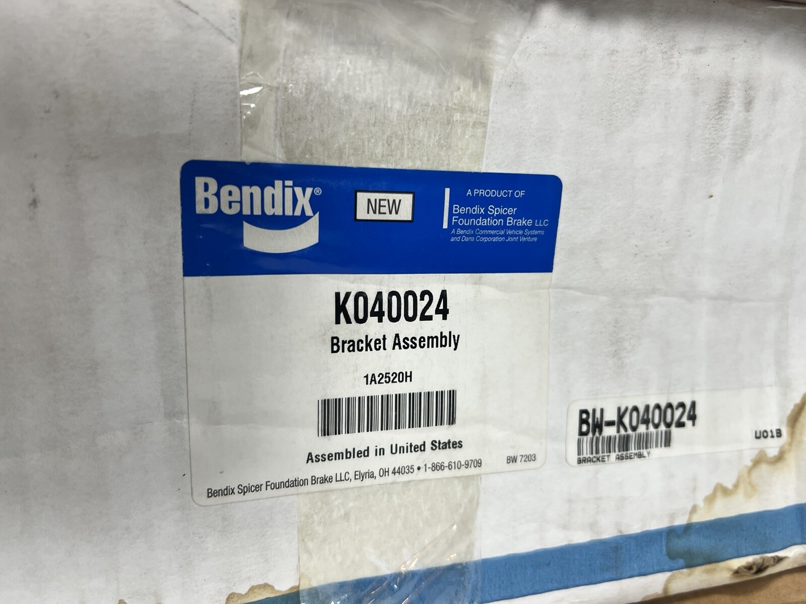 BENDIX K040024 – Bracket Assembly – Brand New