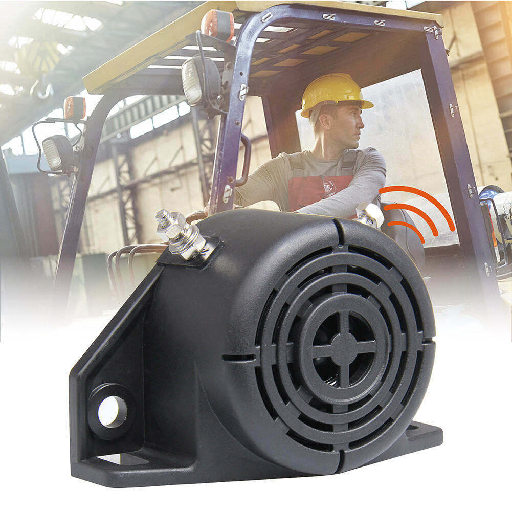 Universal 102DB Backup Warning Alarm Beeper Reversing Horn Fit For Heavy Vehicle
