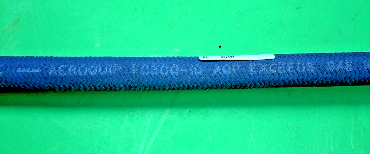 NEW FLYER 052402 HYDRAULIC HOSE 060-099-00508 AEROQUIP FC300-10🚍SHIPS FREE🚍