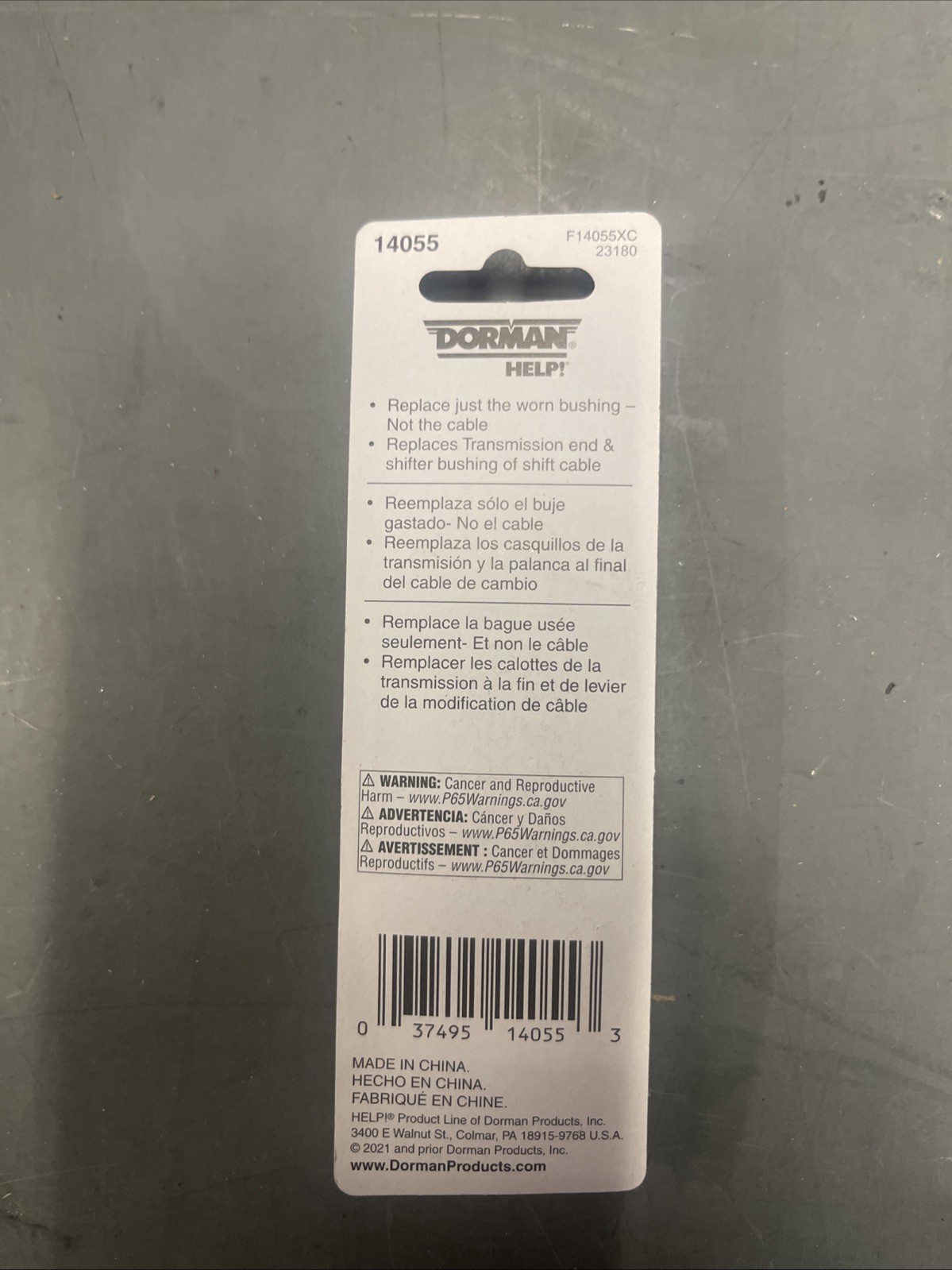 Dorman 14055 Shifter Cable Bushing Kit