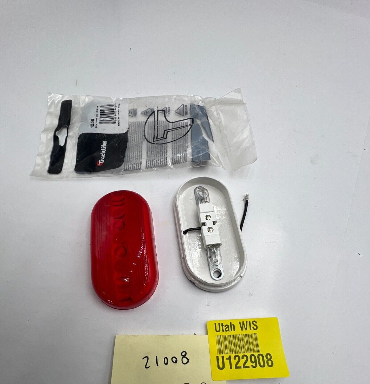 (QTY 5) OEM Truck Lite 1259 Signal Stat Marker Clearance Light , Hardwired