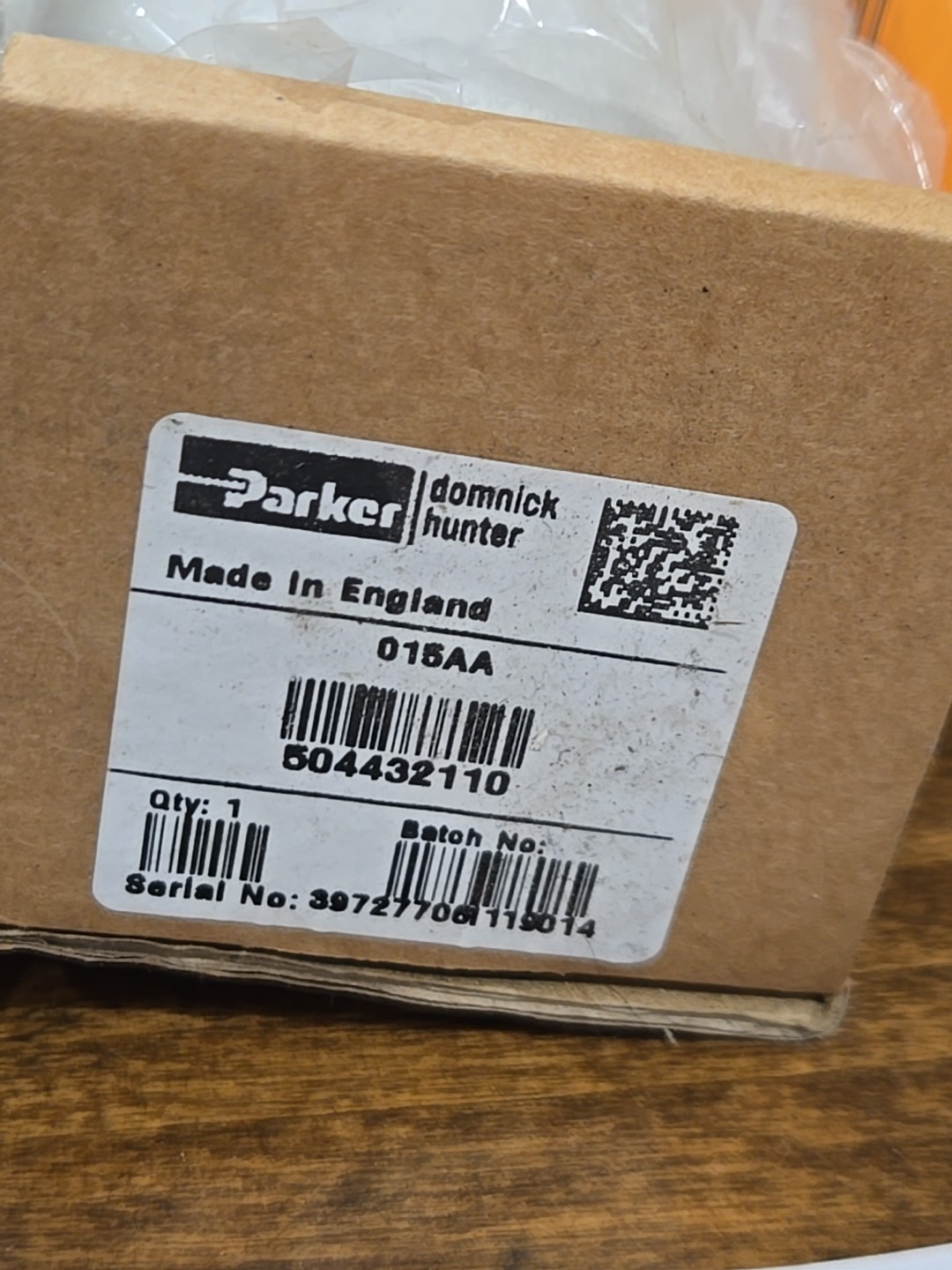 Parker Hannifin AOP015CFNI Line Filter With Extra Filters