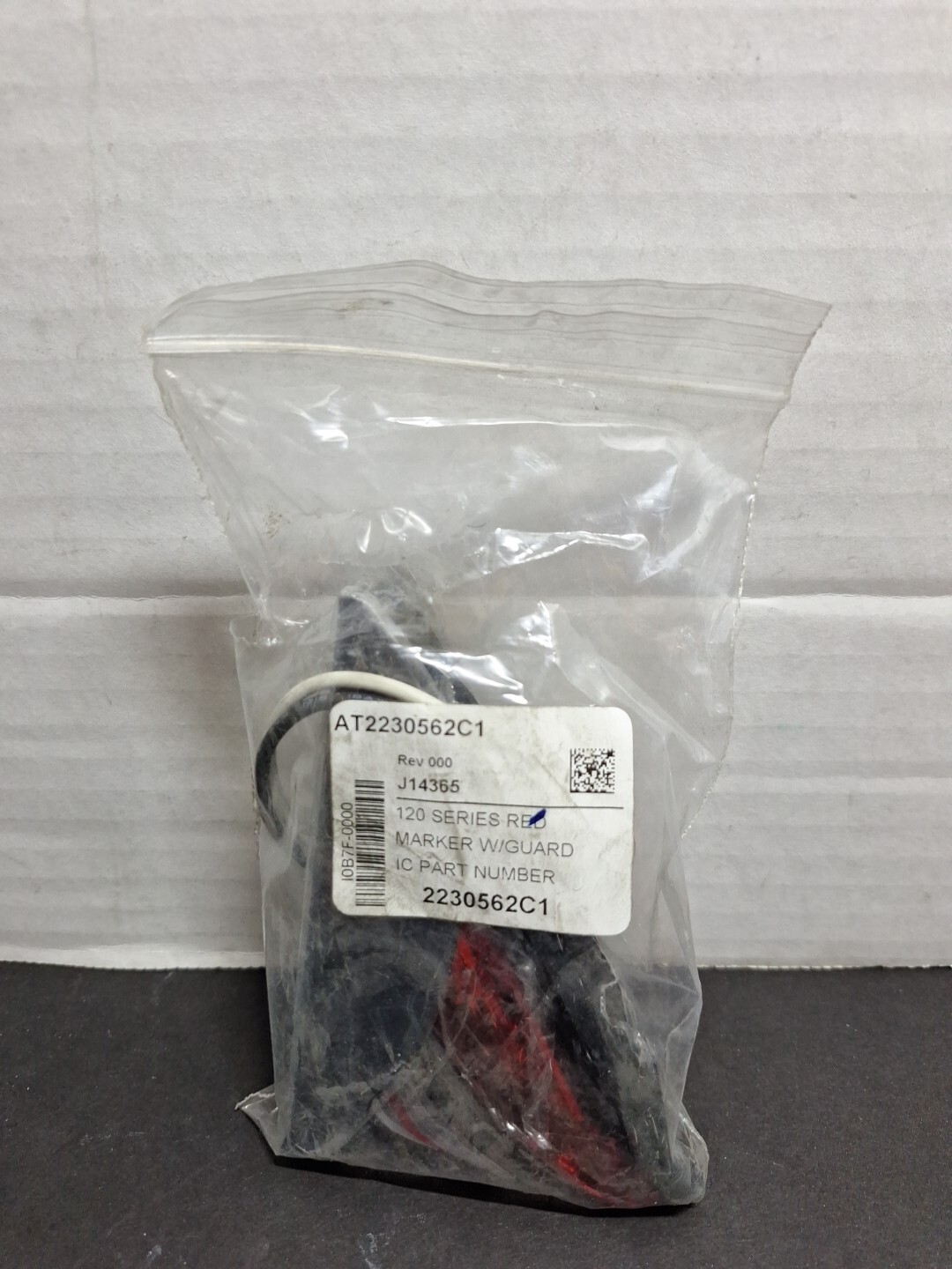 NOS International 2230562c1 LIGHT MARKER, LED, ARMORED, RED. (SOUND OFF)