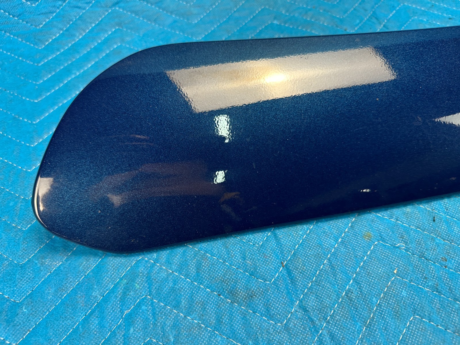 Kenworth T680 Fairing A Pillar Vane Passenger’s Side 2023 Blue OEM