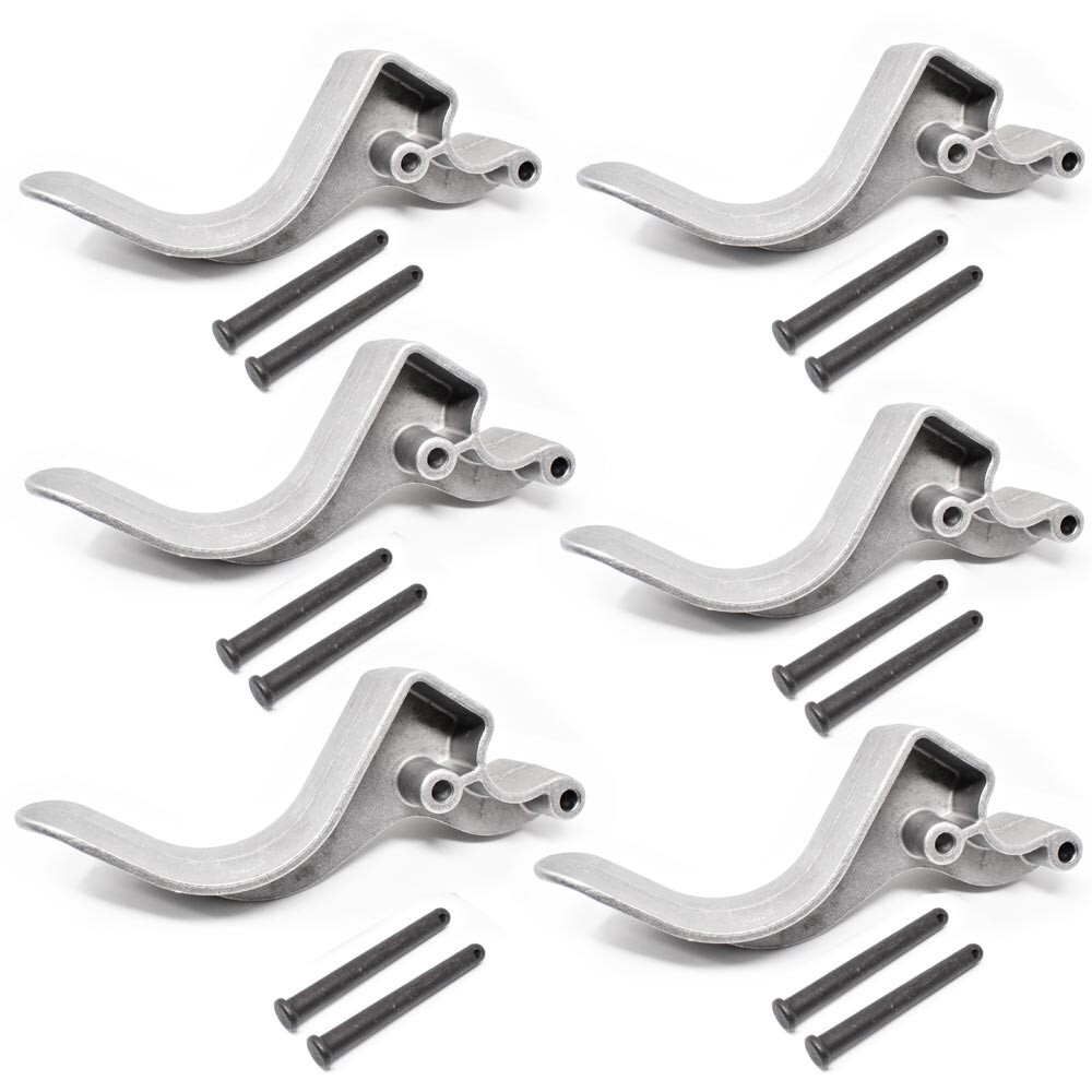 1705454 Cast Aluminum Tarp Stop Kit With Clevis Pins – 6 Tarp Stops – 12 Pins