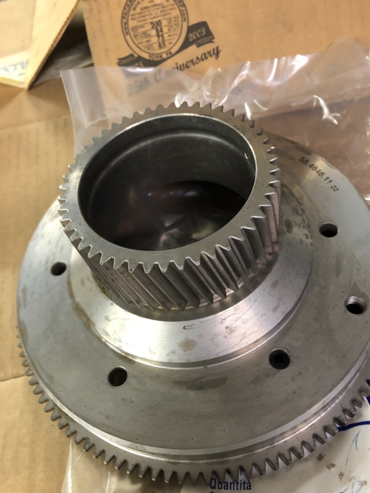 Voith Transmission R2 Inner Ring Gear 58.4848.10 Gillig Part Number 82-20172-000