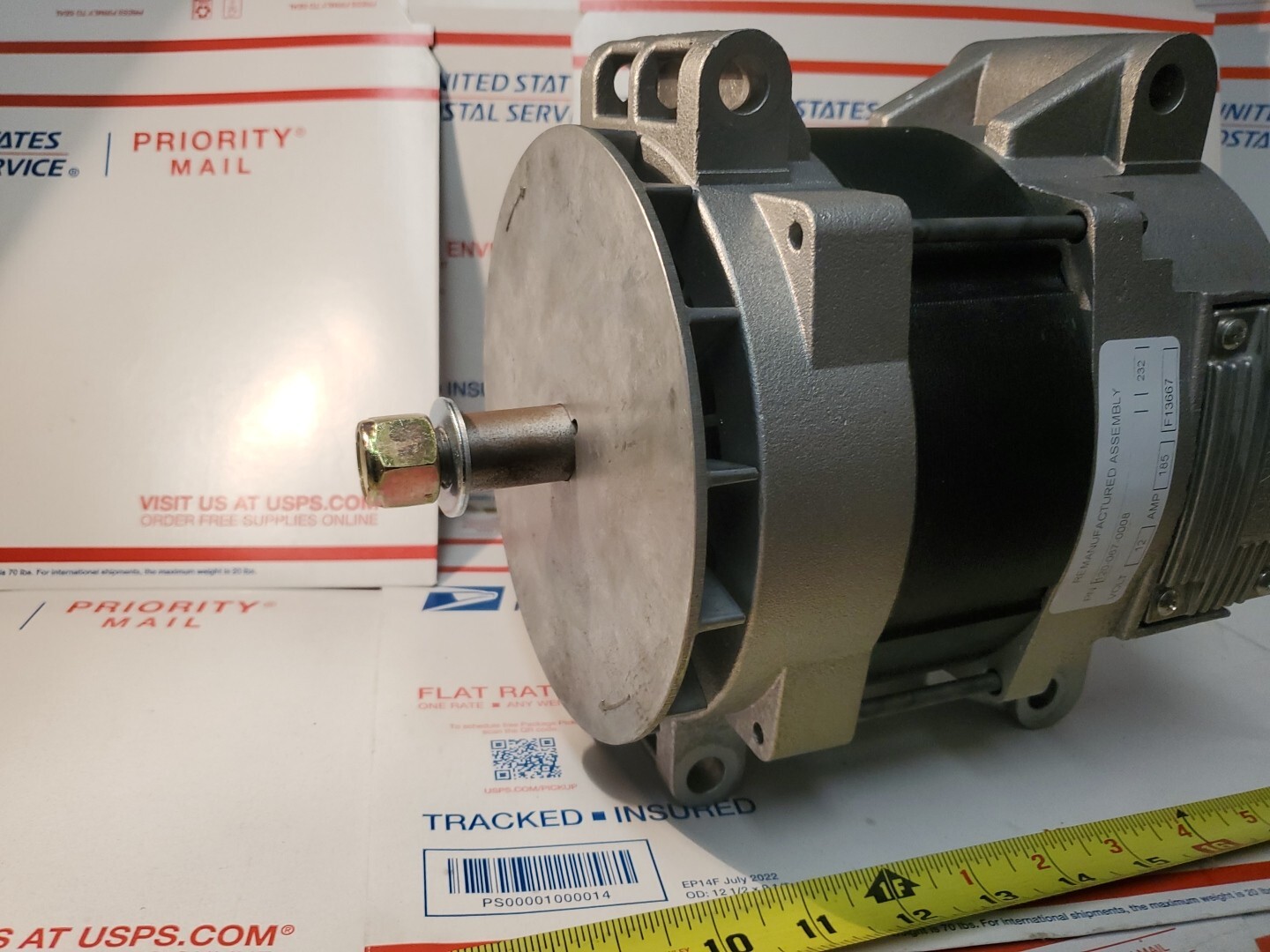 D&W 120-067-0008 D&W Remanufactured Leece Neville Prestolite Alternator 4900 ,T1