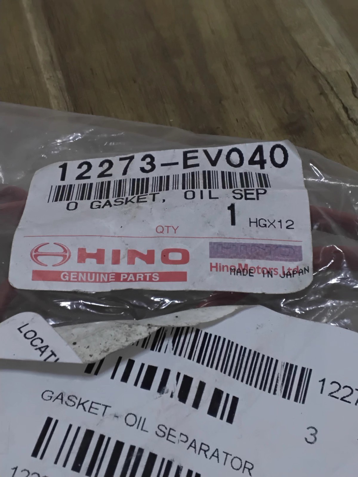 Hino 12273-EV040 o Gasket Oil Separator oem