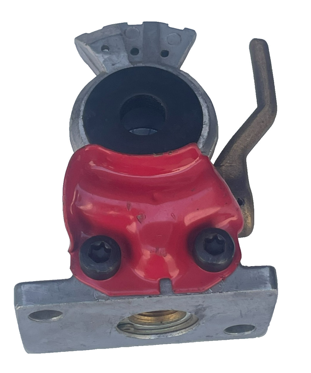 Tramec Sloan Lever Style Shut Off Gladhand, Aluminum, Emergency, Rubber, NOS