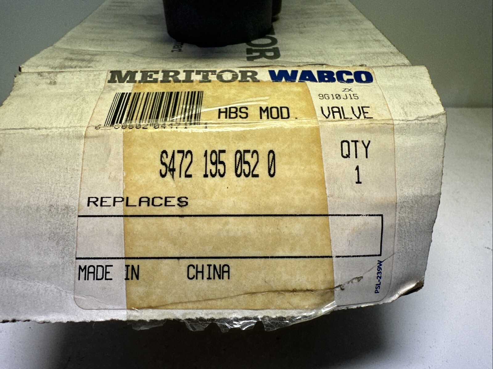 MERITOR WABCO AIR SYS SOLENOID VALVE – S4721950520 A7441011-001 OEM GENUINE