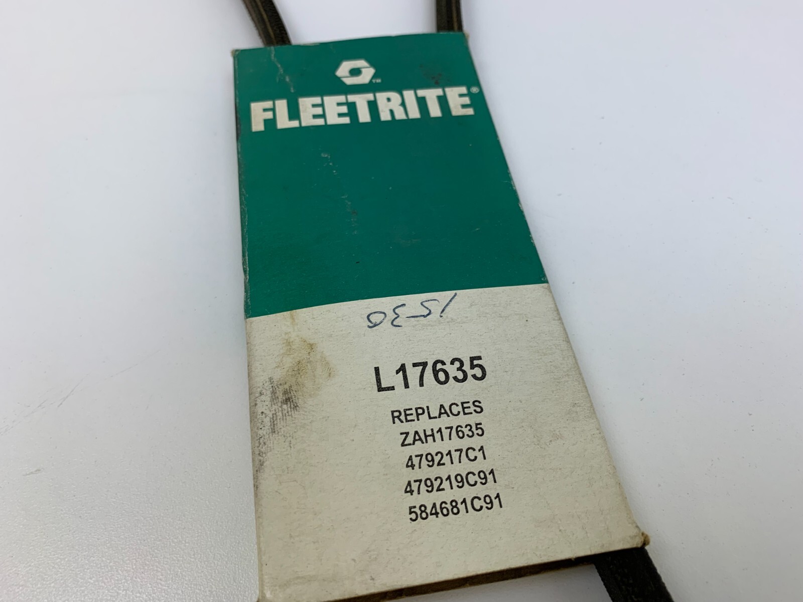 Genuine Fleetrite L17635 Belt replaces ZAH17635 479217C1 479219C91 584681C91