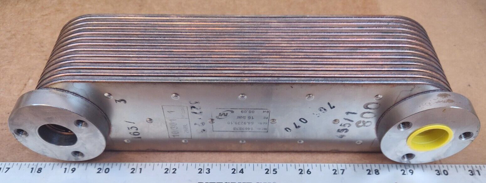 Voith Oil Cooler Insert54.9239.10, 1409338 16 bar P/N 82-25314-000