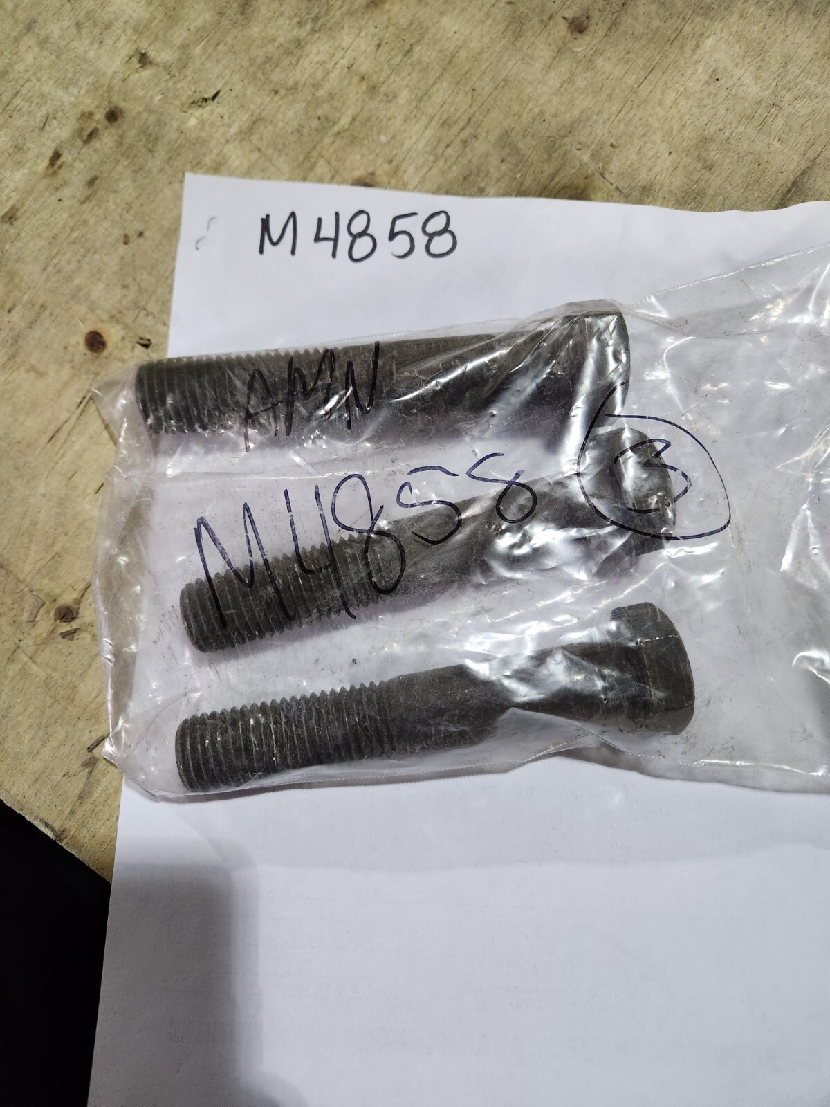 Qty 3***** Automann M4858 Insulator Bolt 7/8”-9 X 5 inches / Mack