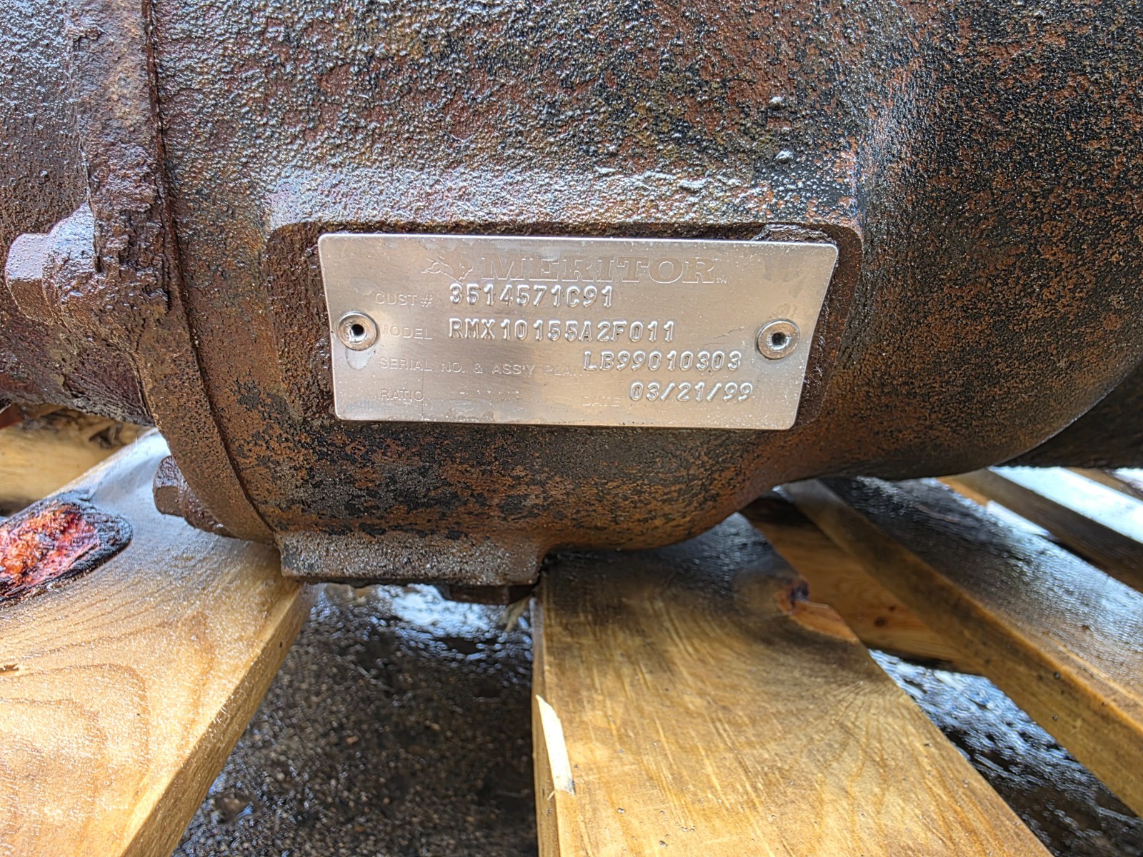 Meritor (Rockwell) RMX10-155A 10-Speed Manual Transmission