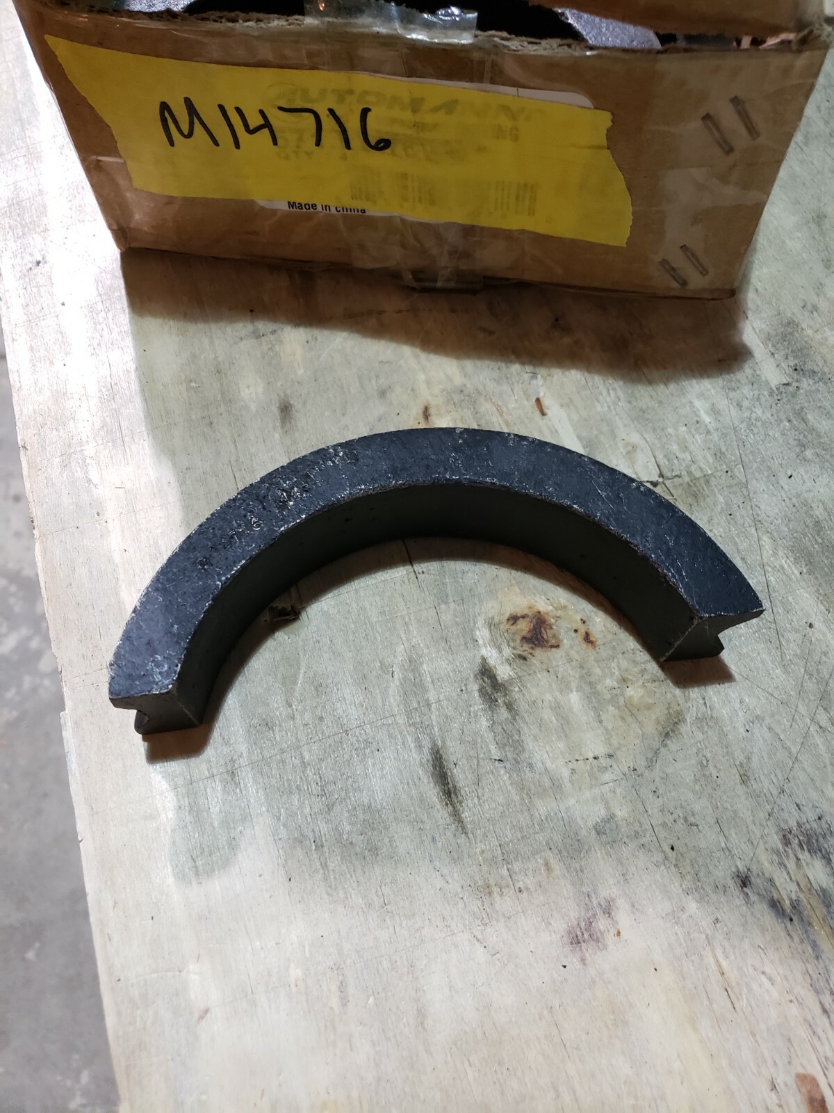 Automann M14716 Axle U Bolt Spacer Hendrickson B20701/S20701