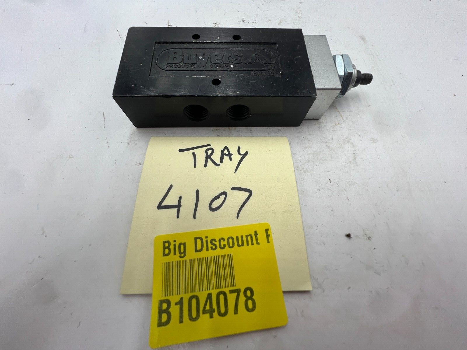 Buyers Products 4-Way, 3-Position Air Valve BAV020 *PICTURED ITEM ONLY*