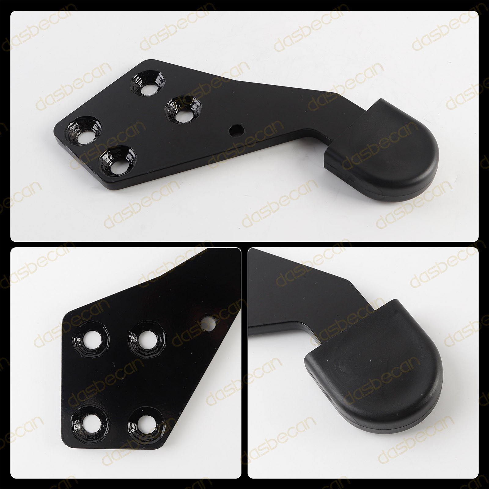Right Passenger Side & Left Driver Side Hood Guide Poly IHC HLK2733L HLK2733R