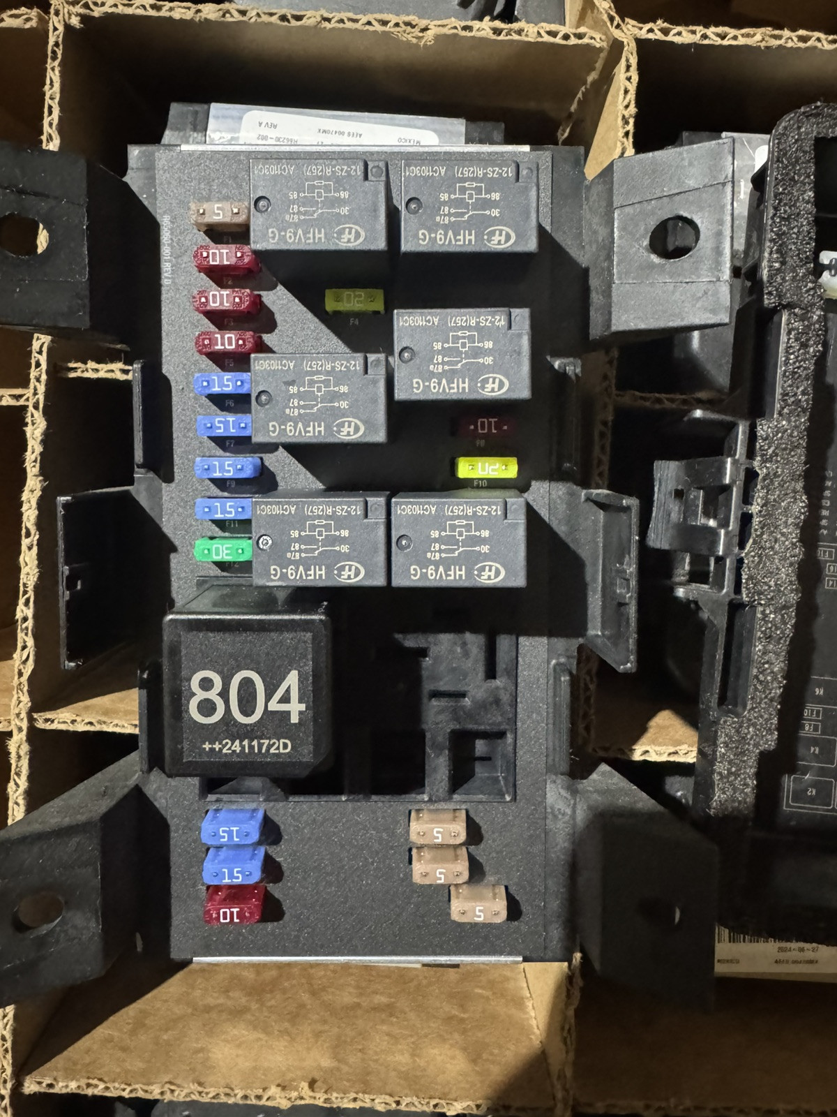 2022 PETERBILT 579 PACCAR PDC SLEEPER CAB FUSE BOX ASSEMBLY P27-1224-0120 NEW