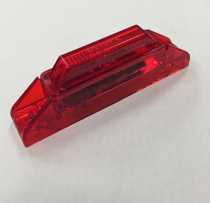 Morgan LED Red Marker Clearance Light OEM New Style Corner Cap Supreme Olson