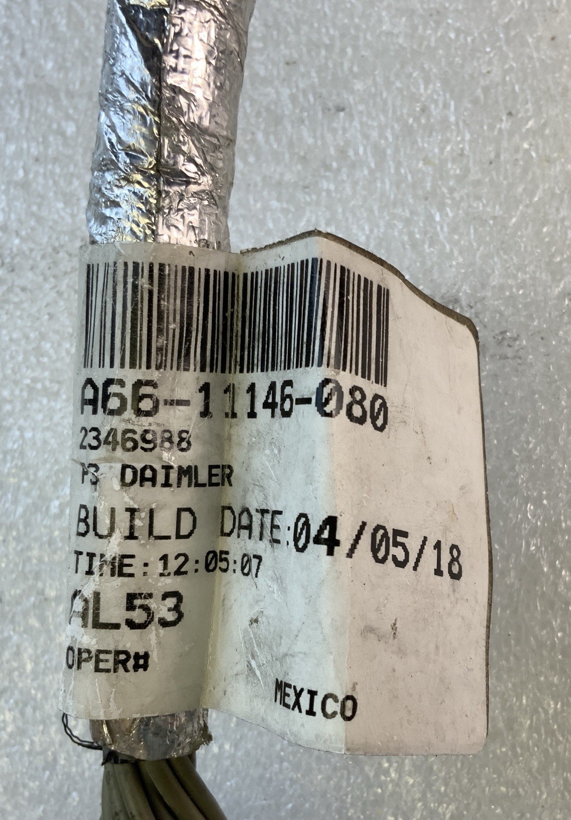 OEM FREIGHTLINER HARNESS P/N: A66-11146-080 NOS